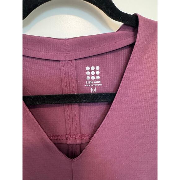 Women's Title Nine Swim Cover Up Dress Pali Maroon Size M - Picture 2 of 4